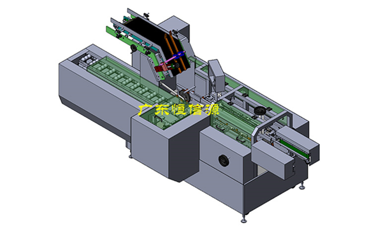 HXY60R-全自动热熔胶装盒机