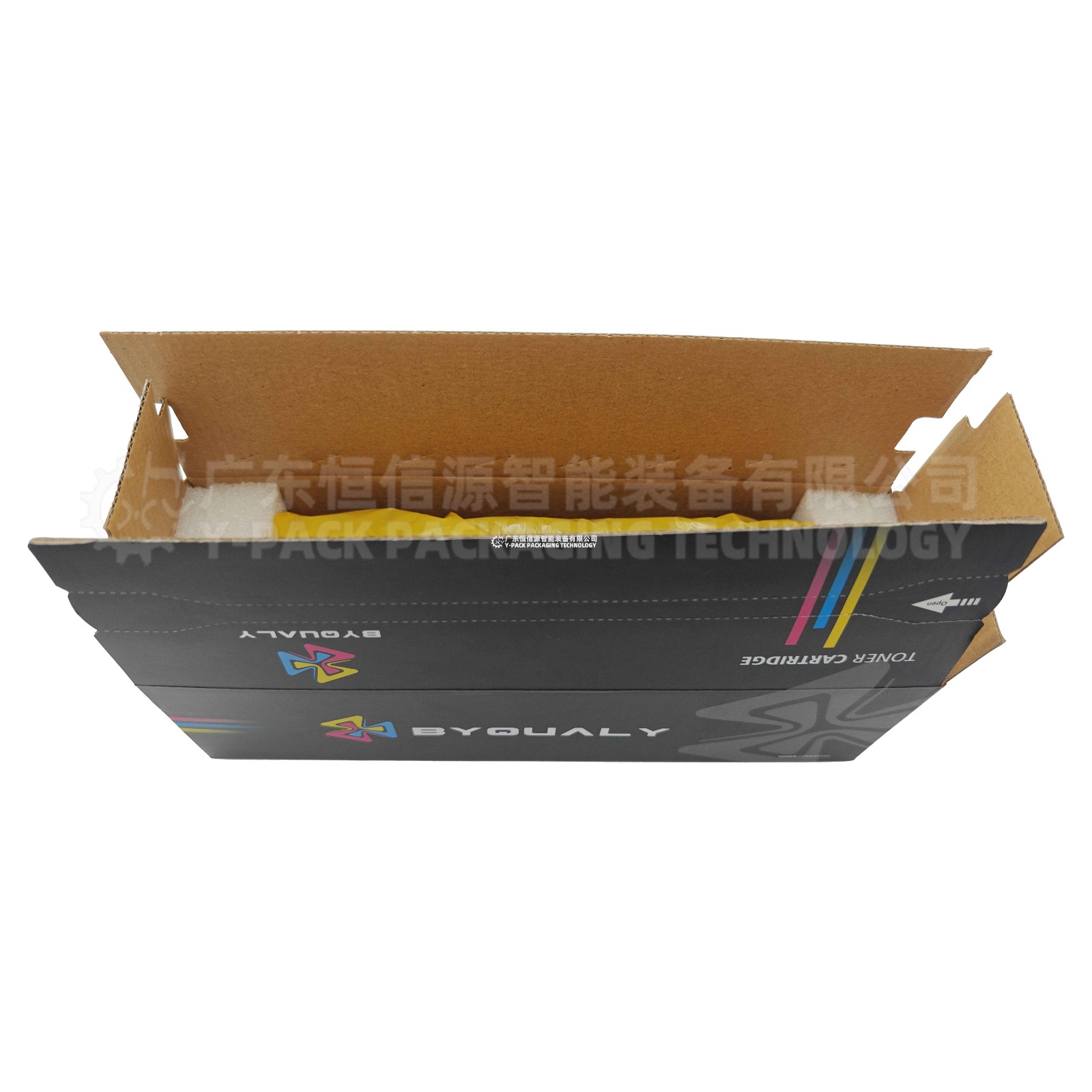 晒鼓墨盒装盒装箱机生产线