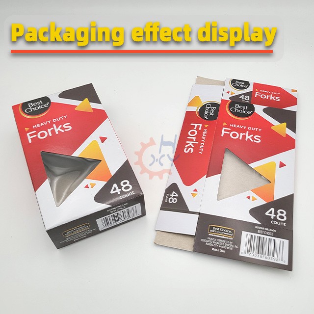 一次性塑料刀叉全自动装盒机