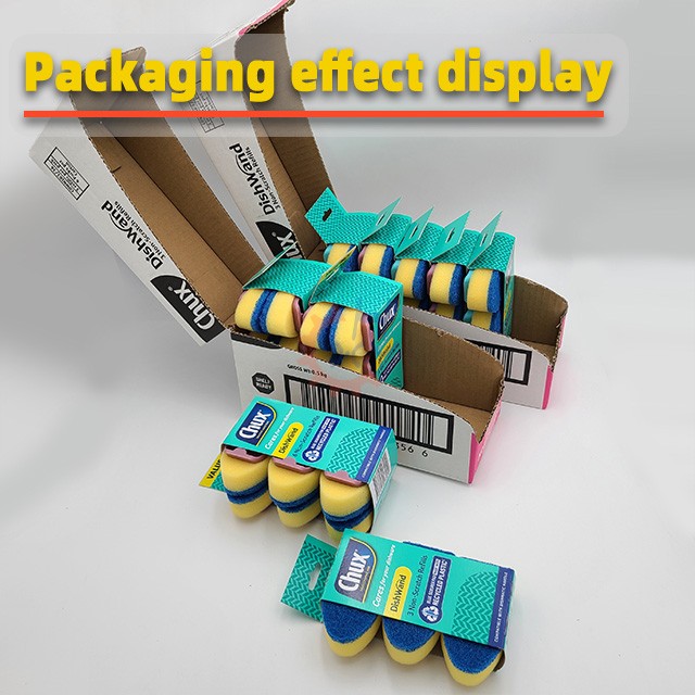 洗碗擦替换头视觉检测自动理料装盒机