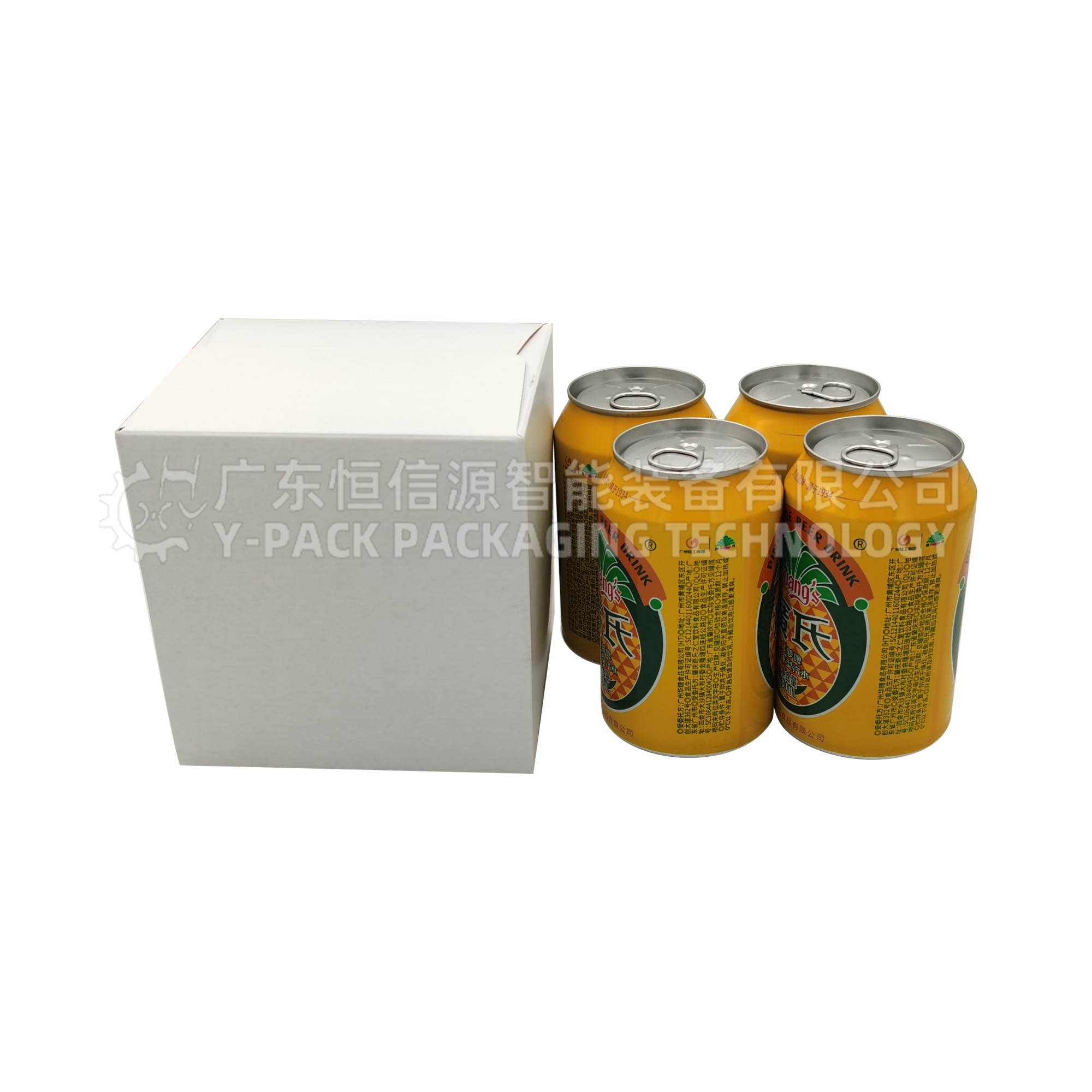 菠萝啤理料装盒机