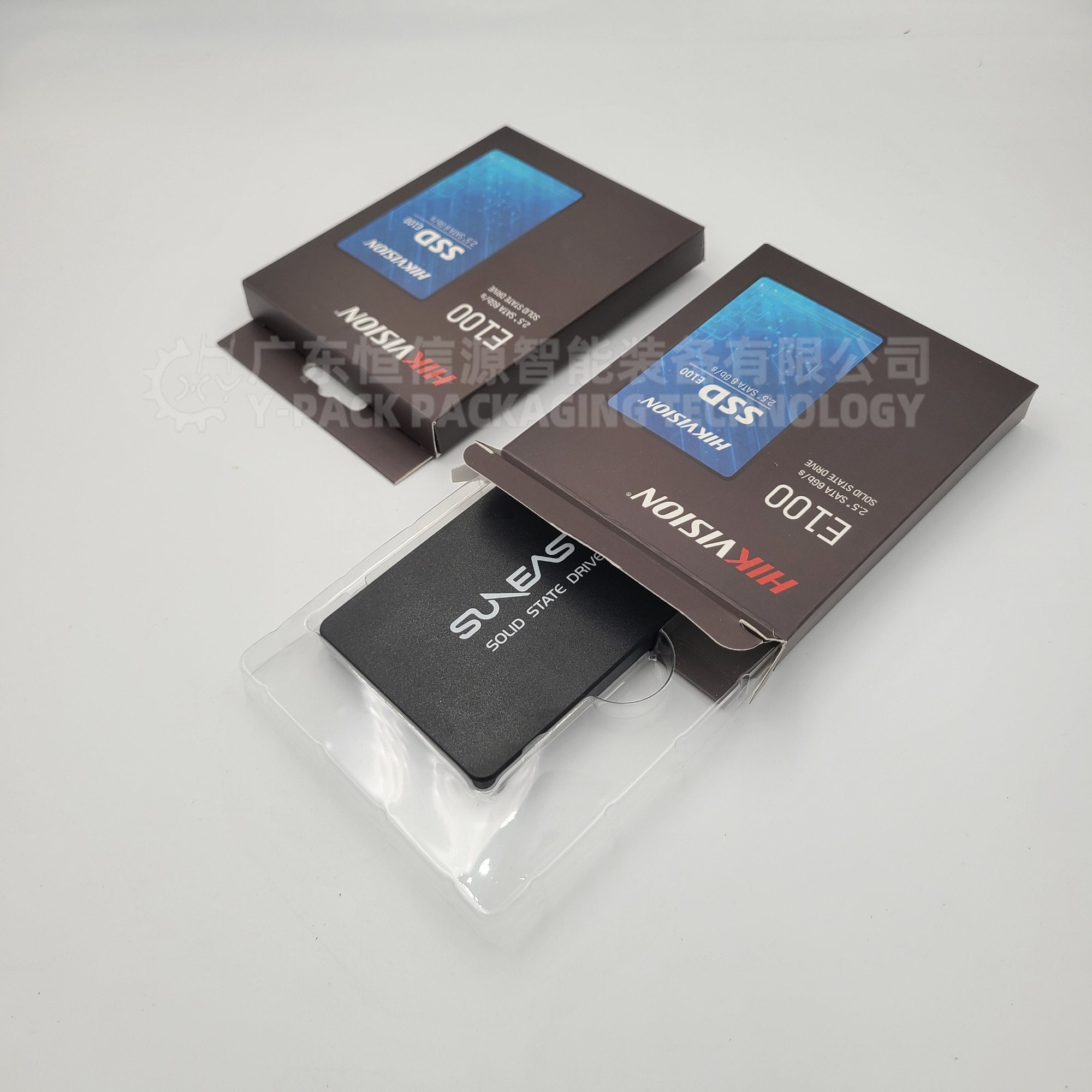 硬盘自动装盒机